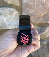 Charger l'image dans la galerie, Paracord Watch Band compatible with Fitbit Charge 2, Charge 3, Charge 4 & Charge 5 (Watch not included)