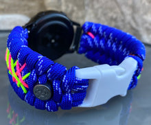 Lade das Bild in den Galerie-Viewer, Samsung Galaxy Watch Active/Active 2, Galaxy Active/Active 2, Paracord Band, Paracord Strap, 550 Cord Samsung Strap