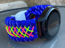Load image into Gallery viewer, Paracord Watch Band compatible with Garmin Approach S12, Approach S40, Approach S42, D2 Air, Vivoactive 3S, Vivoactive 3, Vivoactive 3 Music, Vivoactive 4S, Vivoactive 4, Venu, Venu 2S, Venu 2, Venu SQ, Venu Music (watch not included)