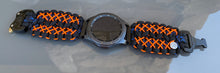 Load image into Gallery viewer, Samsung Galaxy Watch Band, Galaxy 42mm, Galaxy 46mm, Gear S3 Frontier, Gear S3 Classic, Gear Sport, 550 Paracord Watch Band.