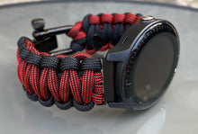 Load image into Gallery viewer, Paracord Watch Band compatible with Garmin Approach S12, Approach S40, Approach S42, D2 Air, Vivoactive 3S, Vivoactive 3, Vivoactive 3 Music, Vivoactive 4S, Vivoactive 4, Venu, Venu 2S, Venu 2, Venu SQ, Venu Music (watch not included)