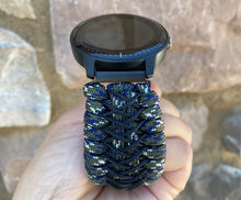 Charger l'image dans la galerie, Paracord watch band compatible with Garmin Approach S12/S40/S42, D2 Air/X10, Vivoactive, Venu, Vivomove, Forerunner 55/245/255/645/745 (watch not included)