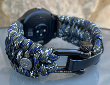 Charger l'image dans la galerie, Paracord watch band compatible with Garmin Approach S12/S40/S42, D2 Air/X10, Vivoactive, Venu, Vivomove, Forerunner 55/245/255/645/745 (watch not included)