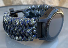 Charger l'image dans la galerie, Paracord watch band compatible with Garmin Approach S12/S40/S42, D2 Air/X10, Vivoactive, Venu, Vivomove, Forerunner 55/245/255/645/745 (watch not included)