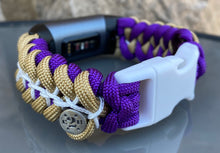 Charger l'image dans la galerie, Paracord Watch Band compatible with Fitbit Charge 2, Charge 3, Charge 4 & Charge 5 (Watch not included)