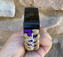 Charger l'image dans la galerie, Paracord Watch Band compatible with Fitbit Charge 2, Charge 3, Charge 4 & Charge 5 (Watch not included)