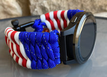 Charger l'image dans la galerie, Paracord Watch Band compatible with Garmin Approach S12, Approach S40, Approach S42, D2 Air, Vivoactive 3S, Vivoactive 3, Vivoactive 3 Music, Vivoactive 4S, Vivoactive 4, Venu, Venu 2S, Venu 2, Venu SQ, Venu Music (watch not included)