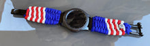 Load image into Gallery viewer, Samsung Galaxy Watch Band, Galaxy 42mm, Galaxy 46mm, Gear S3 Frontier, Gear S3 Classic, Gear Sport, 550 Paracord Watch Band.