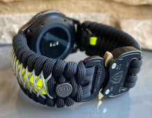 Load image into Gallery viewer, Samsung Galaxy Watch Band, Galaxy 42mm, Galaxy 46mm, Gear S3 Frontier, Gear S3 Classic, Gear Sport, 550 Paracord Watch Band.
