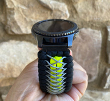 Load image into Gallery viewer, Samsung Galaxy Watch Band, Galaxy 42mm, Galaxy 46mm, Gear S3 Frontier, Gear S3 Classic, Gear Sport, 550 Paracord Watch Band.