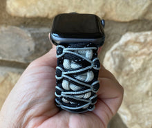 Charger l'image dans la galerie, Paracord Watch Band compatible with Apple Watch Series 1, 2, 3, 4, 5, 6, 7 & SE (watch not included)