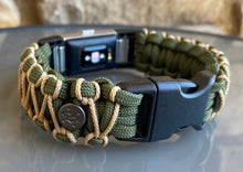 Charger l'image dans la galerie, Paracord Watch Band compatible with Fitbit Charge 2, Charge 3, Charge 4 & Charge 5 (Watch not included)