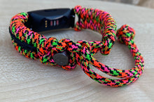 Load image into Gallery viewer, Paracord watch band personalized to replace bands for Fitbit Inspire, Fitbit Luxe, and Fitbit Alta (watch not included)