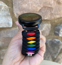 Lade das Bild in den Galerie-Viewer, Samsung Galaxy Watch Active/Active 2, Galaxy Active/Active 2, Paracord Band, Paracord Strap, 550 Cord Samsung Strap