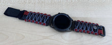 Load image into Gallery viewer, Samsung Galaxy Watch 3/41mm and Galaxy Watch 3/45mm Paracord Watch Band (watch not included)