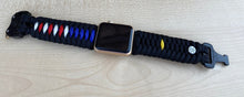 Lade das Bild in den Galerie-Viewer, Paracord Watch Band compatible with Apple Watch Series 1, 2, 3, 4, 5, 6, 7, 8, Ultra & SE (watch not included)