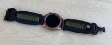 Load image into Gallery viewer, Paracord Watchband compatible with Samsung Galaxy Watch 3, Galaxy Watch 4, Galaxy Watch 5, Galaxy Watch 6 (watch not included)