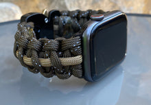Lade das Bild in den Galerie-Viewer, Paracord Watch Band compatible with Apple Watch Series 1, 2, 3, 4, 5, 6, 7, 8, 9, Ultra, Ultra 2 & SE (watch not included)
