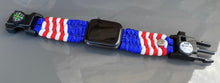 Lade das Bild in den Galerie-Viewer, Paracord Watch Band compatible with Apple Watch Series 1, 2, 3, 4, 5, 6, 7, 8, 9, Ultra, Ultra 2 & SE (watch not included)