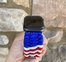 Lade das Bild in den Galerie-Viewer, Paracord Watch Band compatible with Apple Watch Series 1, 2, 3, 4, 5, 6, 7, 8, 9, Ultra, Ultra 2 & SE (watch not included)