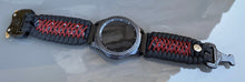 Load image into Gallery viewer, Samsung Galaxy Watch Band, Galaxy 42mm, Galaxy 46mm, Gear S3 Frontier, Gear S3 Classic, Gear Sport, 550 Paracord Watch Band.