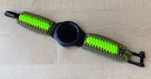 Load image into Gallery viewer, Samsung Galaxy Watch Band, Galaxy 42mm, Galaxy 46mm, Gear S3 Frontier, Gear S3 Classic, Gear Sport, 550 Paracord Watch Band.