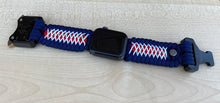 Lade das Bild in den Galerie-Viewer, Paracord Watch Band compatible with Apple Watch Series 1, 2, 3, 4, 5, 6, 7, 8, Ultra & SE (watch not included)