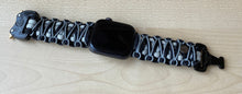 Charger l'image dans la galerie, Paracord Watch Band compatible with Apple Watch Series 1, 2, 3, 4, 5, 6, 7 & SE (watch not included)