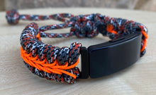 Load image into Gallery viewer, Paracord watch band personalized to replace bands for Fitbit Inspire, Fitbit Luxe, and Fitbit Alta (watch not included)