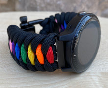 Charger l'image dans la galerie, Paracord watch band compatible with Garmin Approach S12/S40/S42, D2 Air/X10, Vivoactive, Venu, Vivomove, Forerunner 55/245/255/645/745 (watch not included)