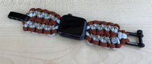 Charger l'image dans la galerie, Paracord Watch Band compatible with Apple Watch Series 1, 2, 3, 4, 5, 6, 7, 8, 9, Ultra, Ultra 2 & SE (watch not included)