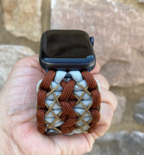 Charger l'image dans la galerie, Paracord Watch Band compatible with Apple Watch Series 1, 2, 3, 4, 5, 6, 7, 8, 9, Ultra, Ultra 2 & SE (watch not included)