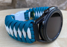 Load image into Gallery viewer, Paracord Watchband compatible with Samsung Galaxy Watch 3, Galaxy Watch 4, Galaxy Watch 5, Galaxy Watch 6 (watch not included)