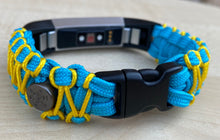 Lade das Bild in den Galerie-Viewer, Paracord watch band compatible with Fitbit Alta and Fitbit Alta HR (watch not included)