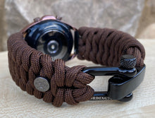 Load image into Gallery viewer, Samsung Galaxy Watch 3/41mm and Galaxy Watch 3/45mm Paracord Watch Band (watch not included)