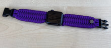 Lade das Bild in den Galerie-Viewer, Paracord Watch Band compatible with Apple Watch Series 1, 2, 3, 4, 5, 6, 7 & SE (watch not included)