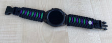 Load image into Gallery viewer, Paracord Watchband compatible with Samsung Galaxy Watch 3, Galaxy Watch 4, Galaxy Watch 5, Galaxy Watch 6 (watch not included)