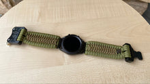 Load image into Gallery viewer, Paracord Watchband compatible with Samsung Galaxy Watch Ultra, Galaxy Watch 3, Galaxy Watch 4, Galaxy Watch 5, Galaxy Watch 6, Galaxy Watch 7 (watch not included)