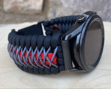 Load image into Gallery viewer, Samsung Galaxy Watch 3/41mm and Galaxy Watch 3/45mm Paracord Watch Band (watch not included)