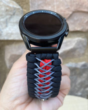Load image into Gallery viewer, Samsung Galaxy Watch 3/41mm and Galaxy Watch 3/45mm Paracord Watch Band (watch not included)