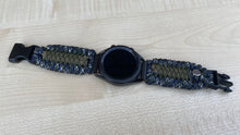 Load image into Gallery viewer, Paracord Watchband compatible with Samsung Galaxy Watch 3, Galaxy Watch 4, Galaxy Watch 5, Galaxy Watch 6 (watch not included)