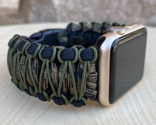 Lade das Bild in den Galerie-Viewer, Paracord Watch Band compatible with Apple Watch Series 1, 2, 3, 4, 5, 6, 7, 8, Ultra & SE (watch not included)