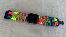 Cargar imagen en el visor de la galería, Paracord Watch Band compatible with Apple Watch Series 1, 2, 3, 4, 5, 6, 7, 8, 9, Ultra, Ultra 2 & SE (watch not included)