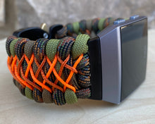Load image into Gallery viewer, Paracord Watch Band compatible with Fitbit Ionic Paracord (watch not included)