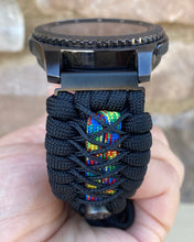 Load image into Gallery viewer, Samsung Galaxy Watch Band, Galaxy 42mm, Galaxy 46mm, Gear S3 Frontier, Gear S3 Classic, Gear Sport, 550 Paracord Watch Band.