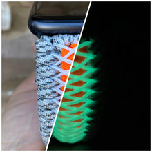 Load image into Gallery viewer, Personalized Paracord Watch Band for Apple Watch Series 1-11, Ultra, Ultra 2, Ultra 3, and SE (watch not included).