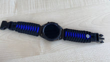 Load image into Gallery viewer, Paracord Watchband compatible with Samsung Galaxy Watch 3, Galaxy Watch 4, Galaxy Watch 5, Galaxy Watch 6 (watch not included)