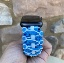 Charger l'image dans la galerie, Paracord Watch Band compatible with Apple Watch Series 1, 2, 3, 4, 5, 6, 7, 8, 9, 10, Ultra, Ultra 2 & SE (watch not included)