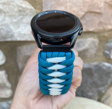 Load image into Gallery viewer, Paracord Watchband compatible with Samsung Galaxy Watch 3, Galaxy Watch 4, Galaxy Watch 5, Galaxy Watch 6 (watch not included)