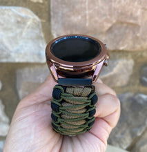 Load image into Gallery viewer, Samsung Galaxy Watch 3/41mm and Galaxy Watch 3/45mm Paracord Watch Band (watch not included)